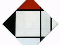 Tableau No. VI by Piet Mondrian