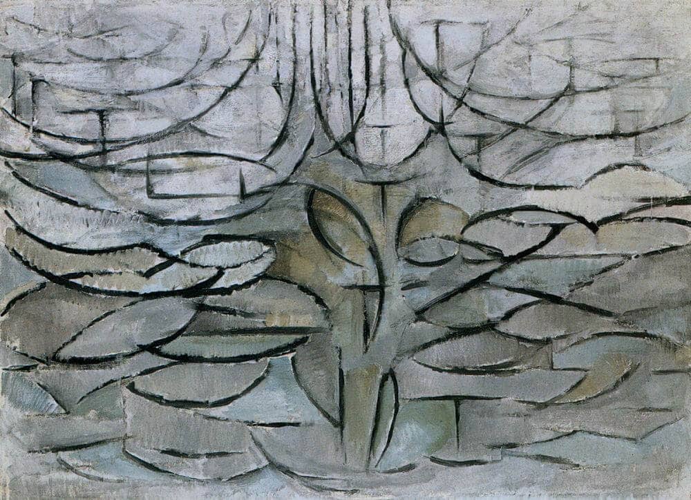 The Flowering Apple Tree, 1912 by Piet Mondrian