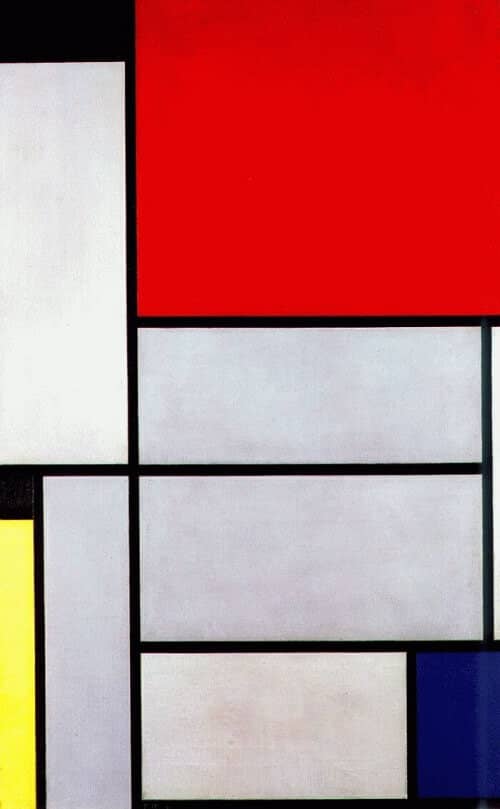 Tableau I, 1921 by Piet Mondrian
