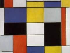 Composition Number 2 by Piet Mondrian