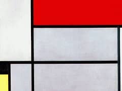 Tableau I by Piet Mondrian
