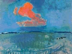 The Red Cloud by Piet Mondrian